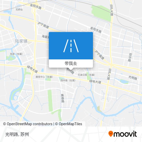 光明路地图