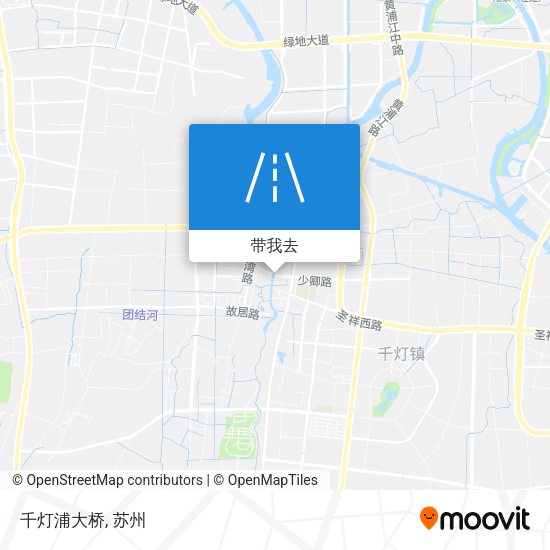 千灯浦大桥地图