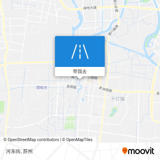 河东街地图