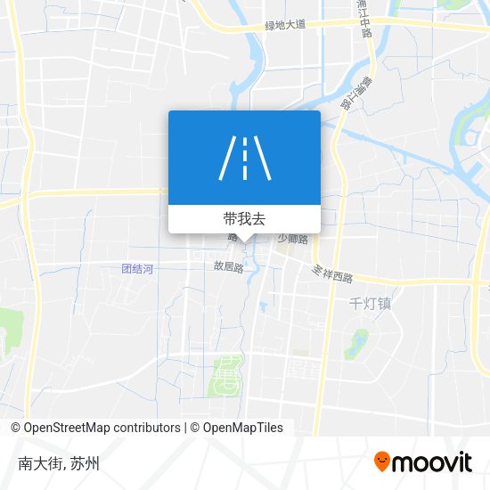 南大街地图