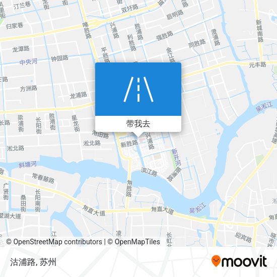 沽浦路地图