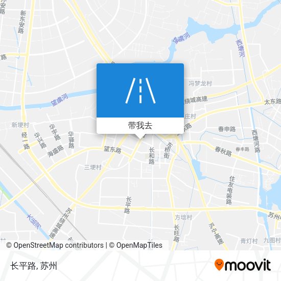 长平路地图