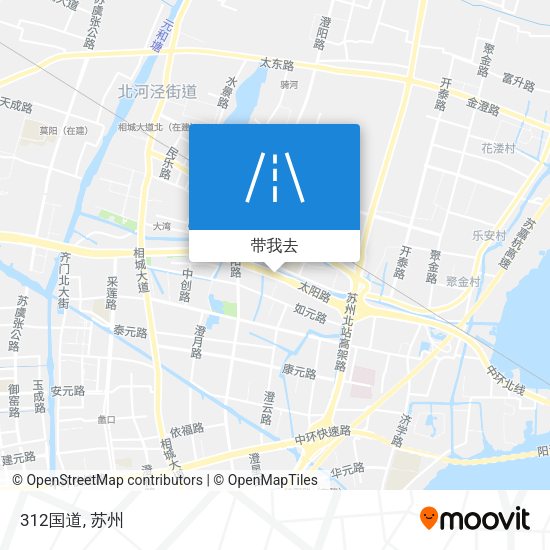 312国道地图