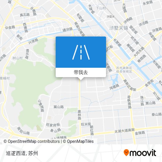 巡逻西道地图