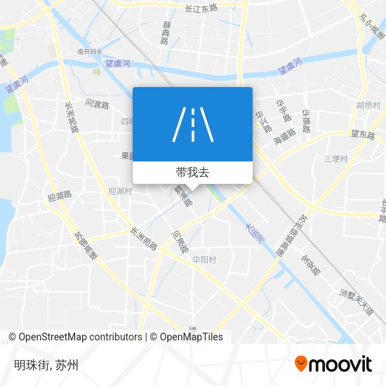 明珠街地图