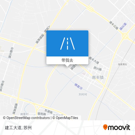 建工大道地图