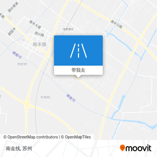 南金线地图