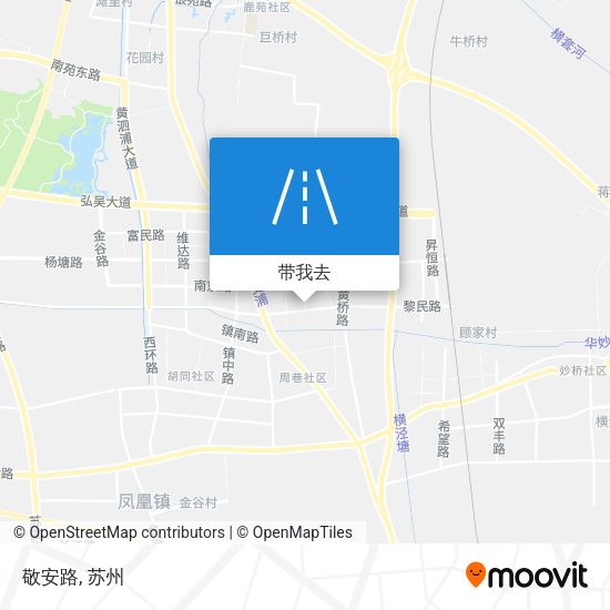 敬安路地图