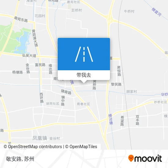敬安路地图