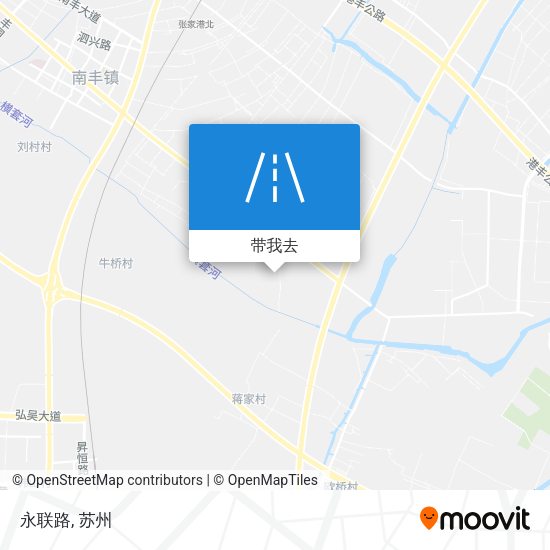 永联路地图