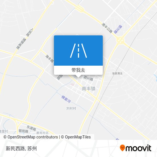 新民西路地图