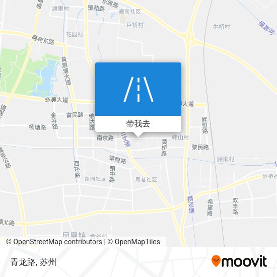 青龙路地图