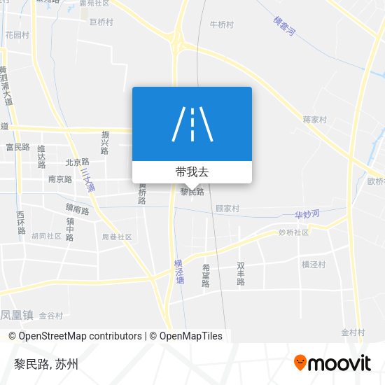 黎民路地图