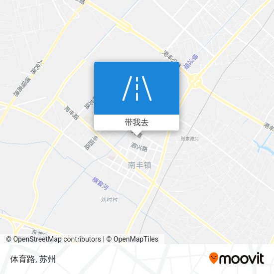 体育路地图