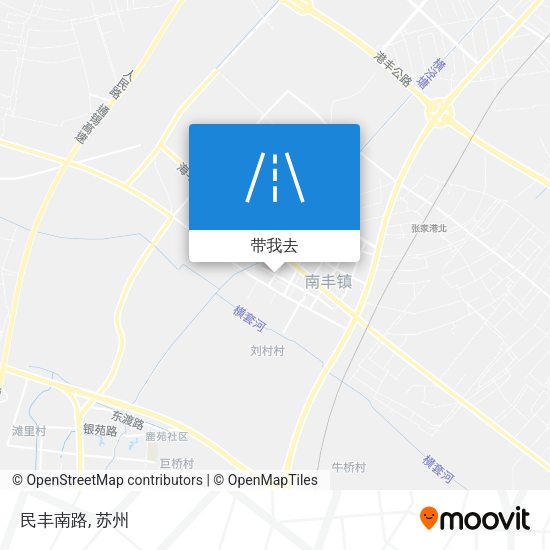 民丰南路地图