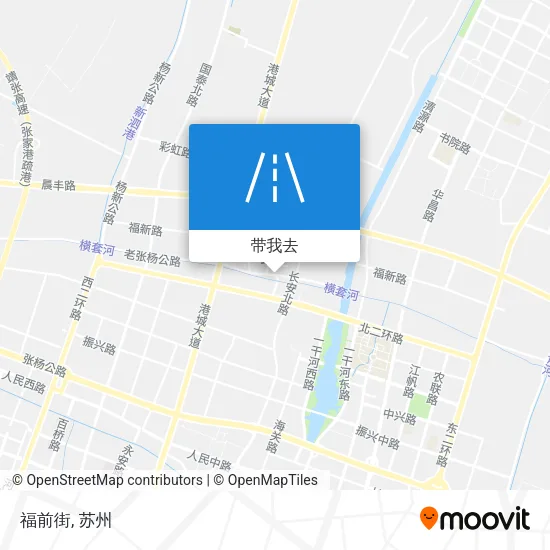福前街地图