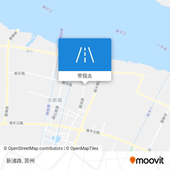 新浦路地图