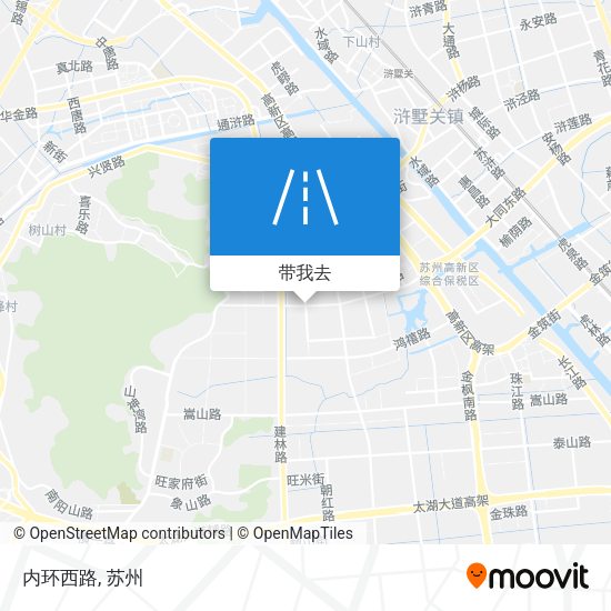 内环西路地图