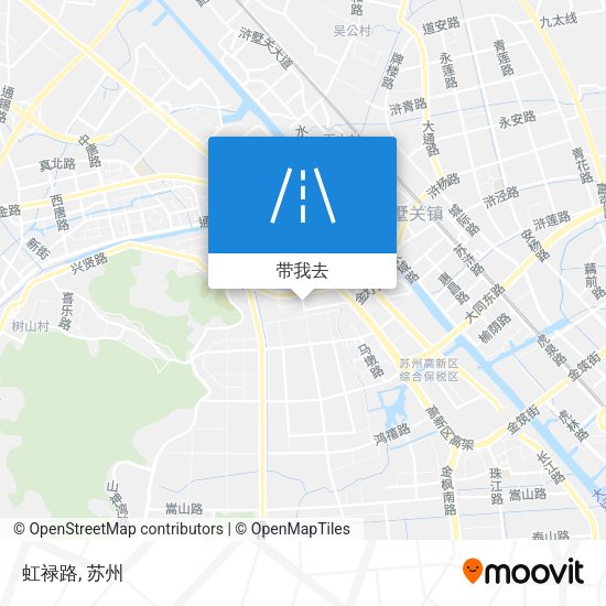 虹禄路地图