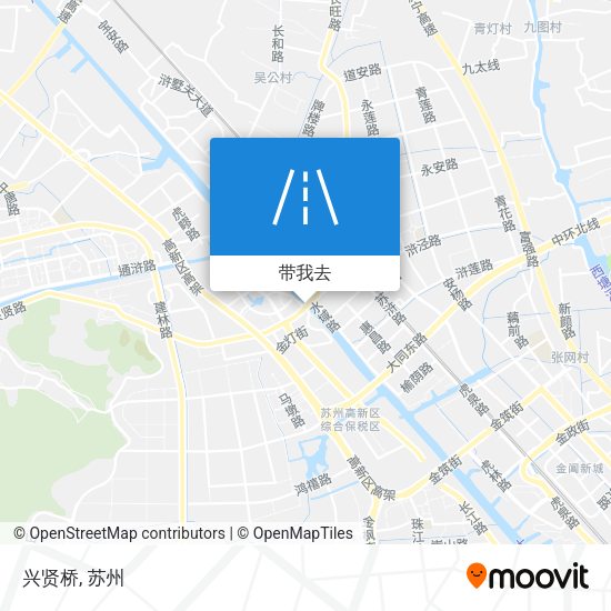 兴贤桥地图