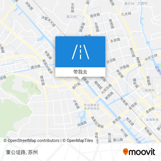 董公堤路地图