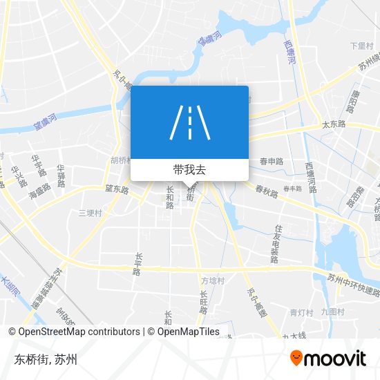 东桥街地图