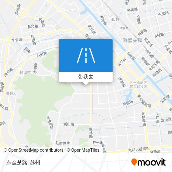 东金芝路地图