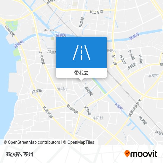 鹤溪路地图