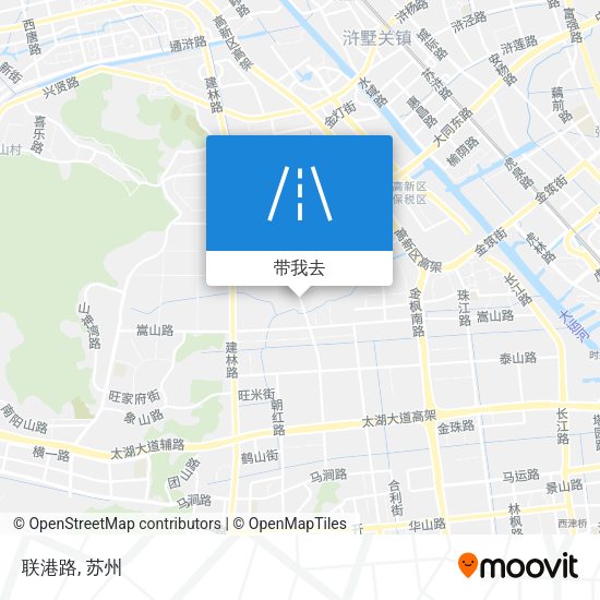 联港路地图