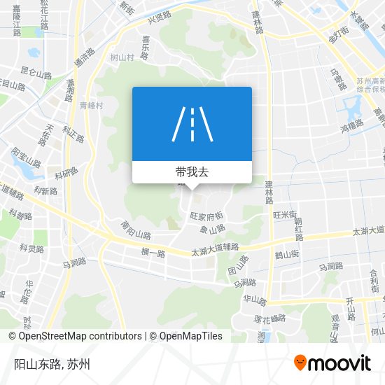 阳山东路地图