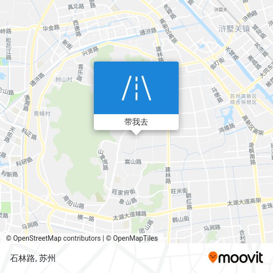 石林路地图