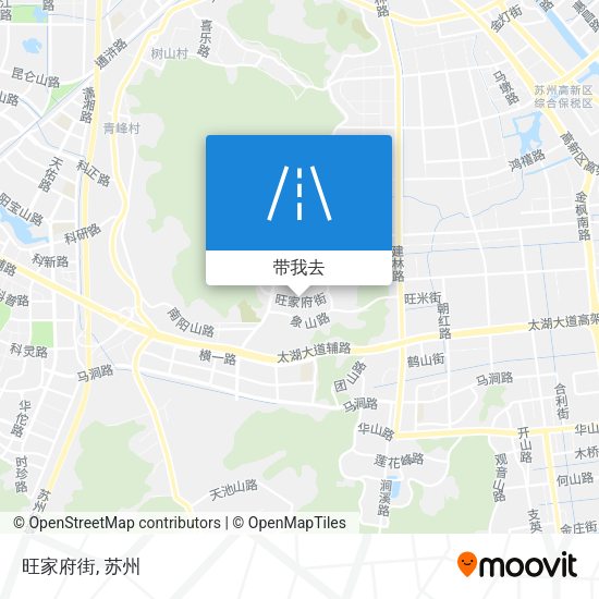 旺家府街地图