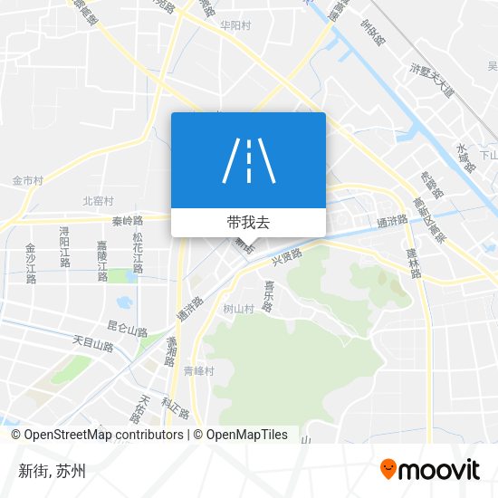 新街地图