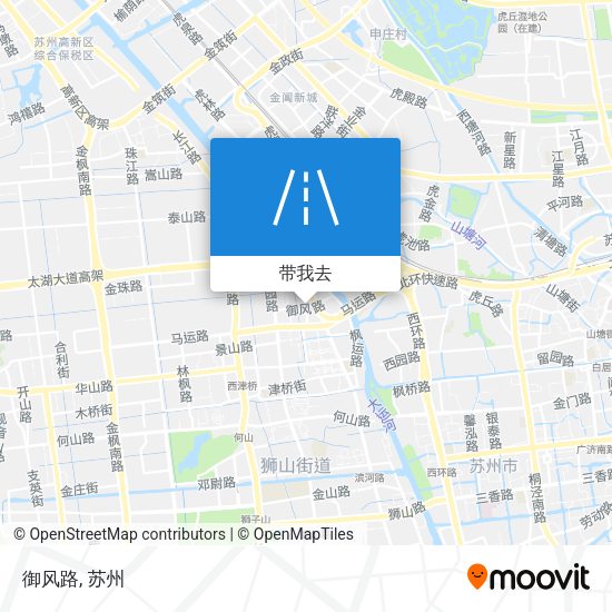 御风路地图