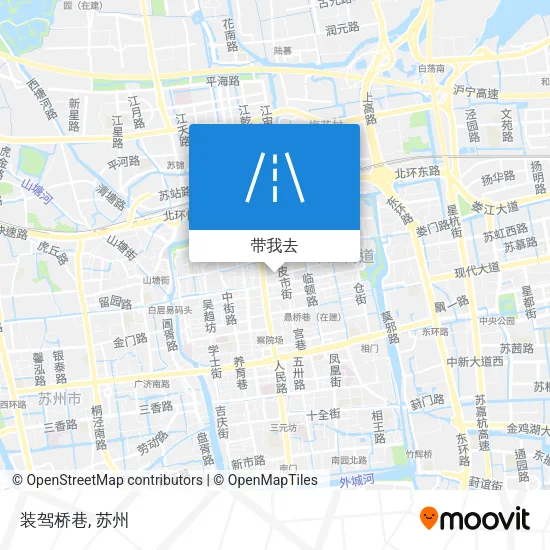 装驾桥巷地图