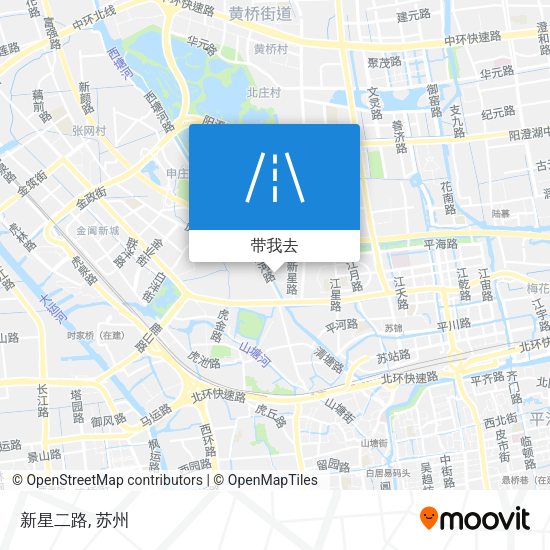 新星二路地图