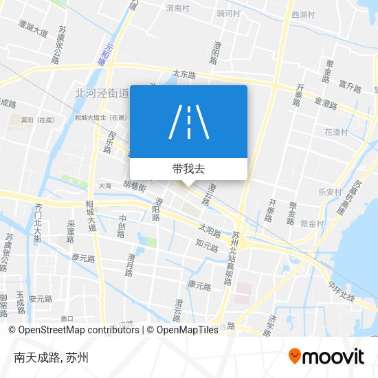 南天成路地图