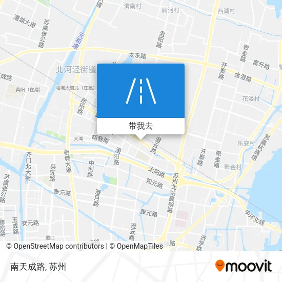 南天成路地图