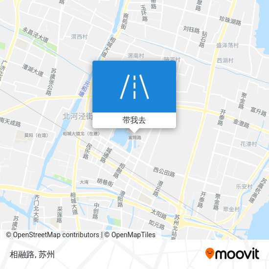相融路地图