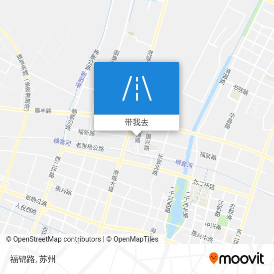 福锦路地图