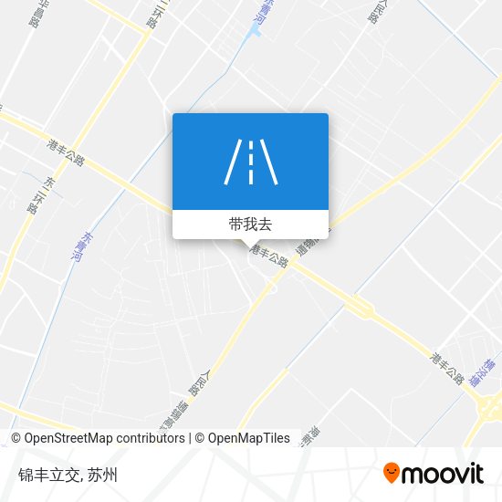 锦丰立交地图