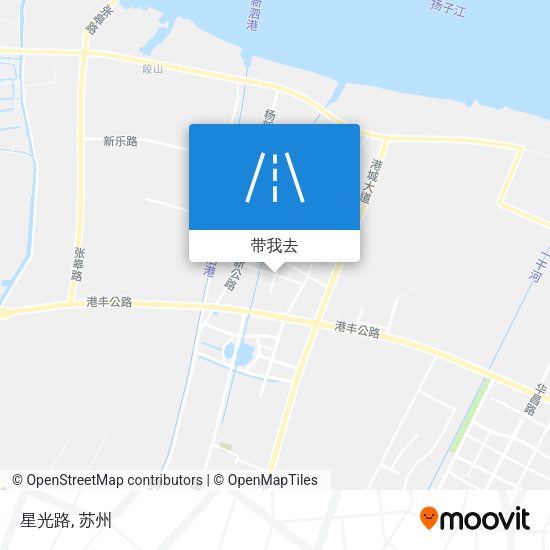 星光路地图