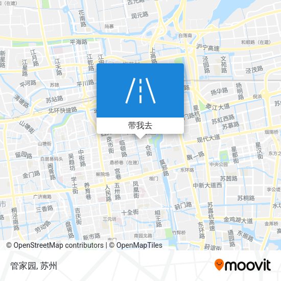 管家园地图