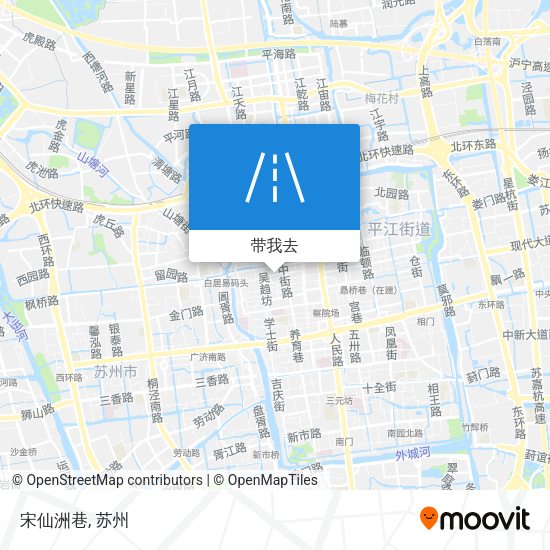 宋仙洲巷地图