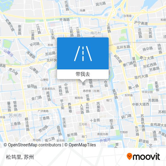 松筠里地图