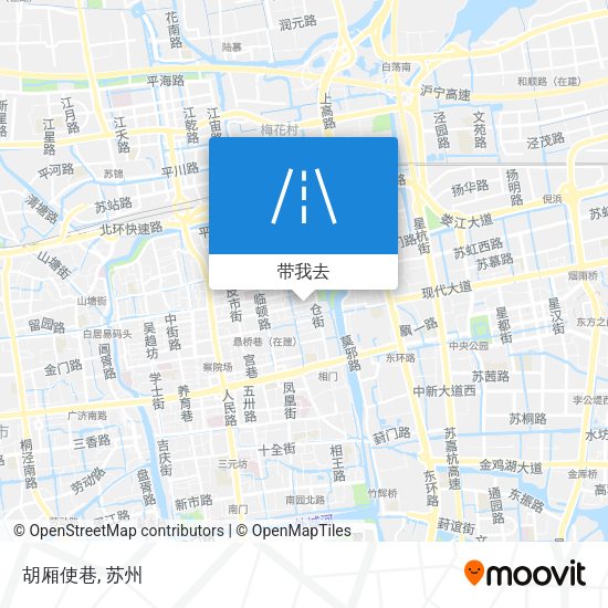 胡厢使巷地图