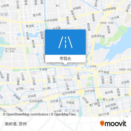 南村巷地图