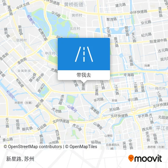 新星路地图