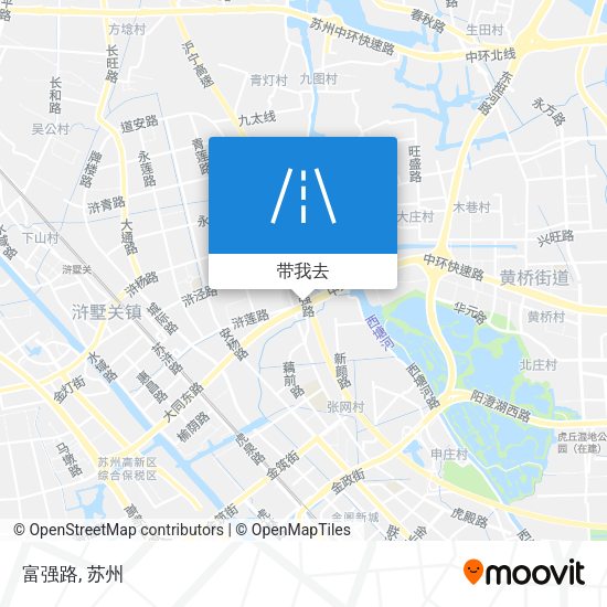 富强路地图