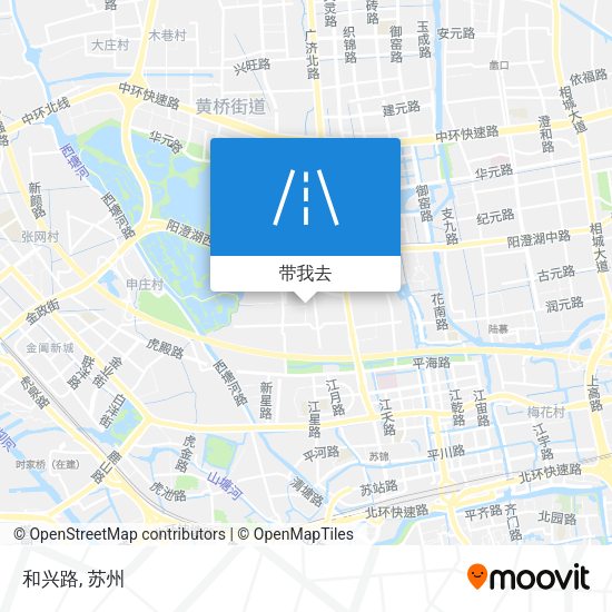 和兴路地图